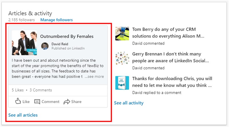 Increase Linkedin followers