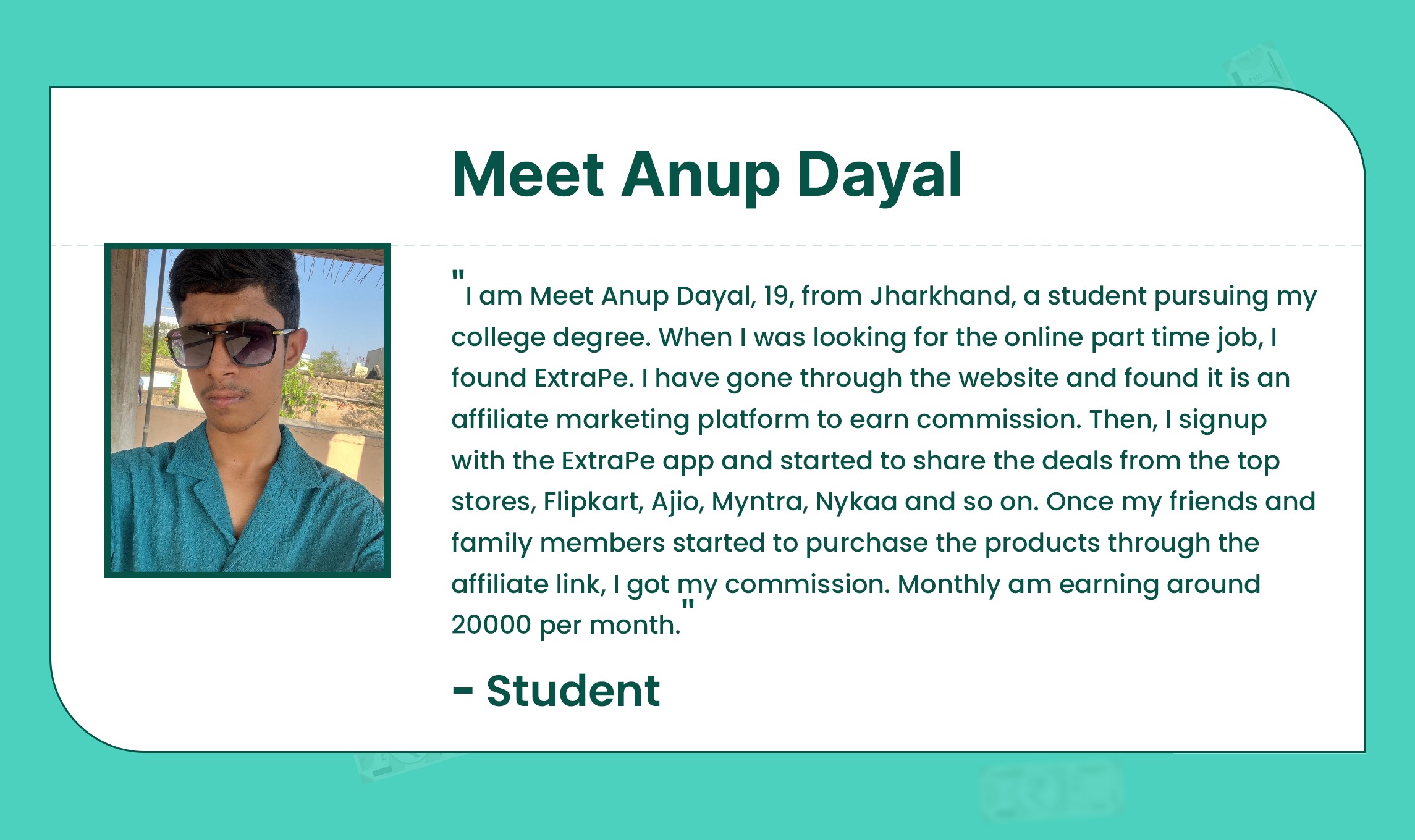 Meet Anup Dayal