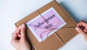 Subscription Box | source of income