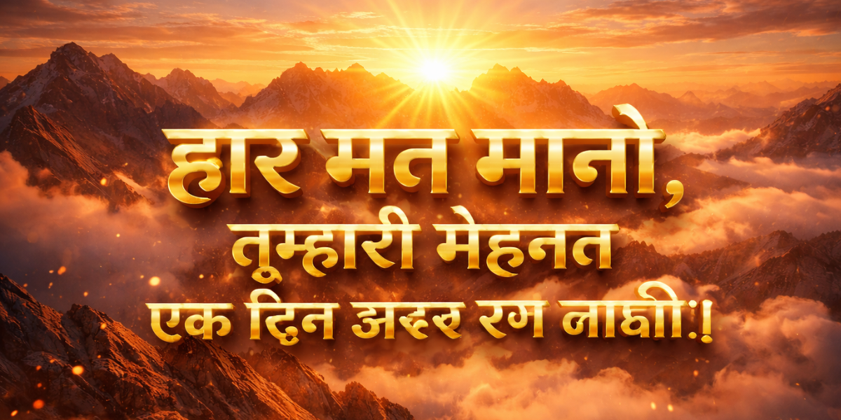 Best Motivational Quotes in Hindi